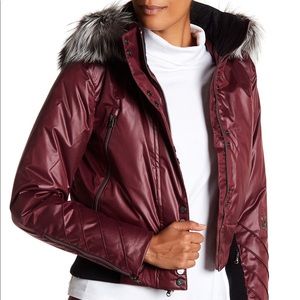 Spyder Bella Ski Jacket with Fur Hood NWT